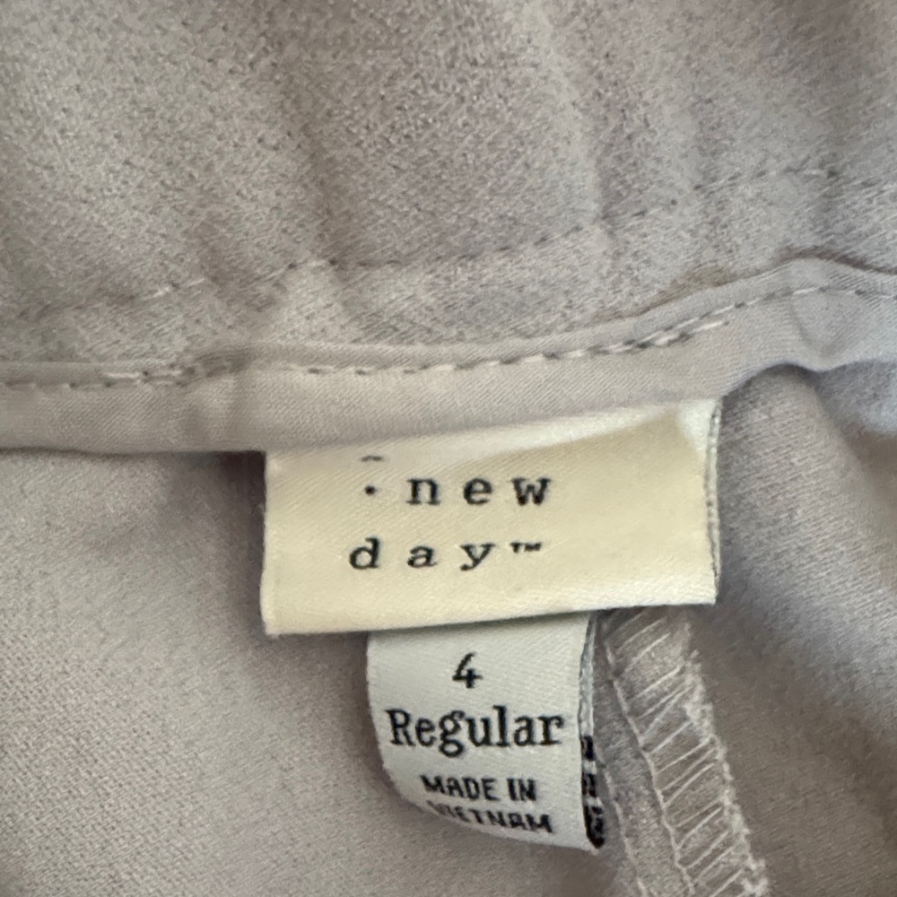 Women’s Gray Wide-Leg Trousers size 4 - Picture 3 of 3